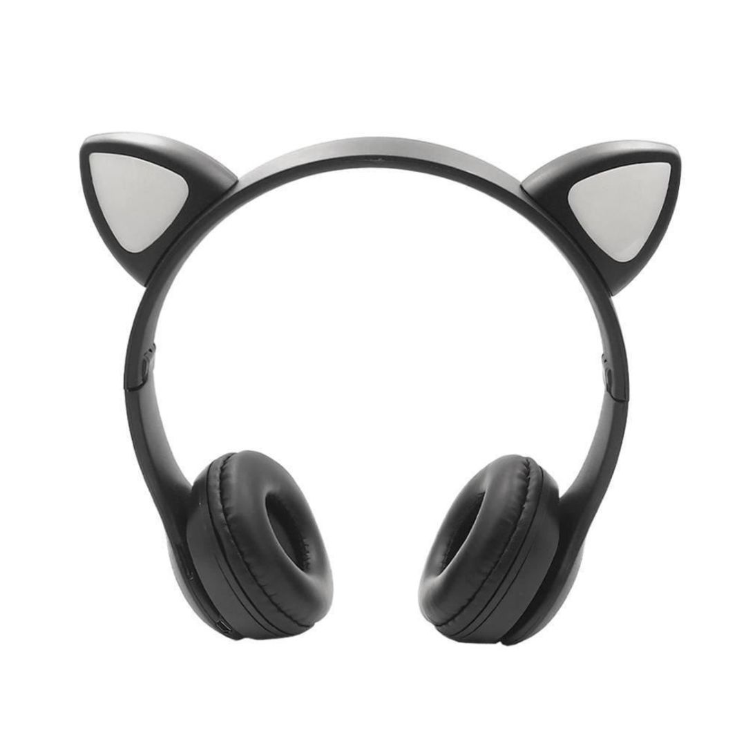 Fone gamer bluetooth orelha gato sem fio