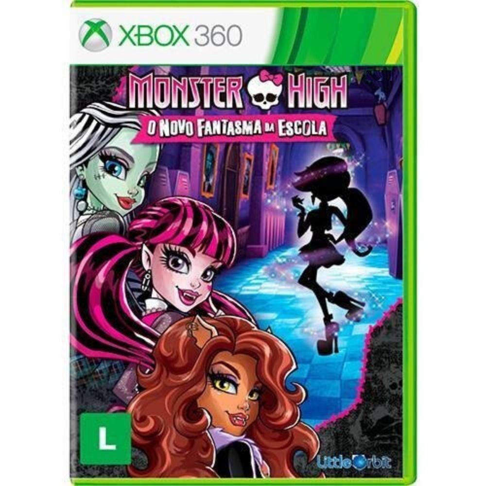 Jogo Monster High O Novo Fantasma Na Escola Xbox 360 Usado - Meu Game  Favorito