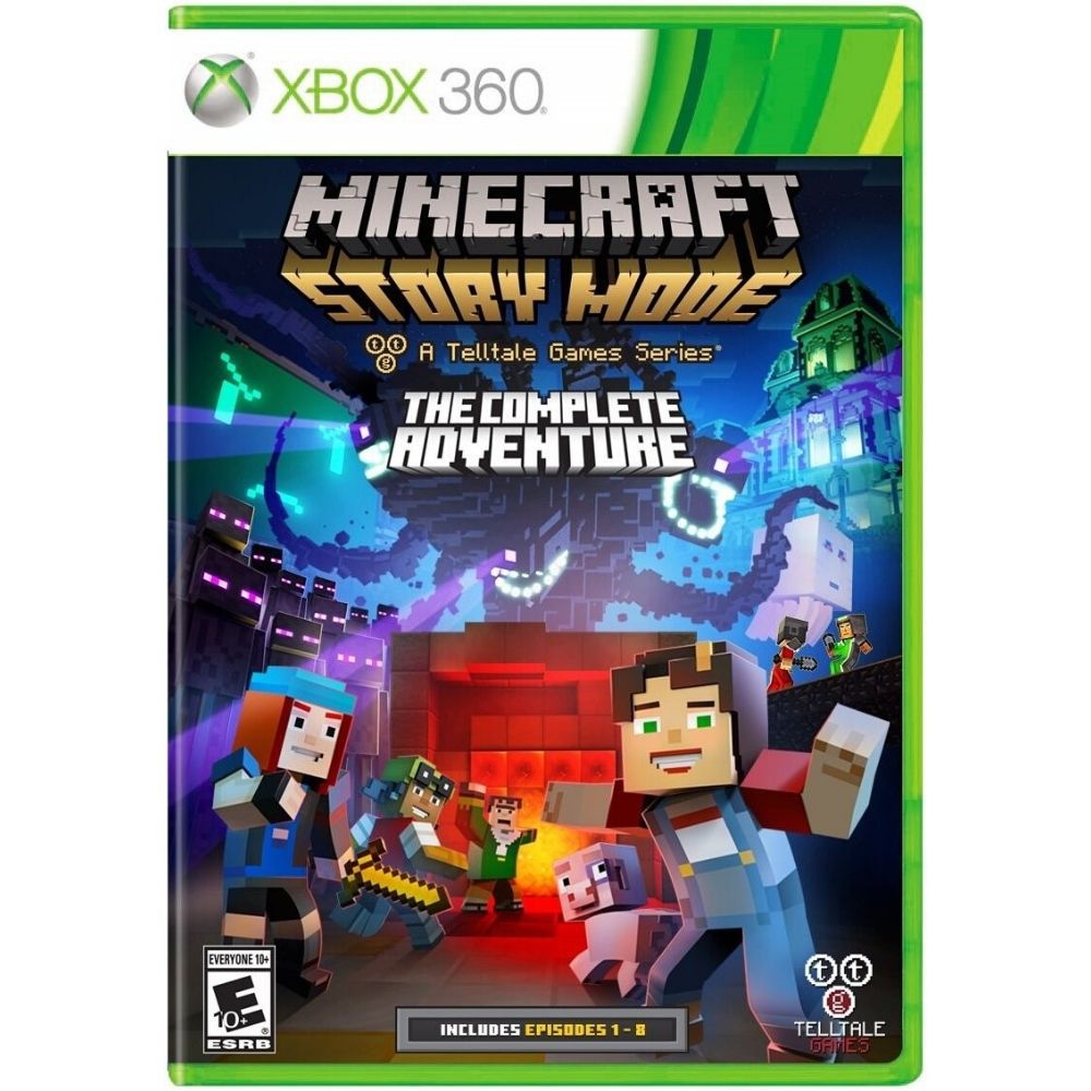 Jogo Minecraft Story Mode Xbox 360 Usado - Meu Game Favorito