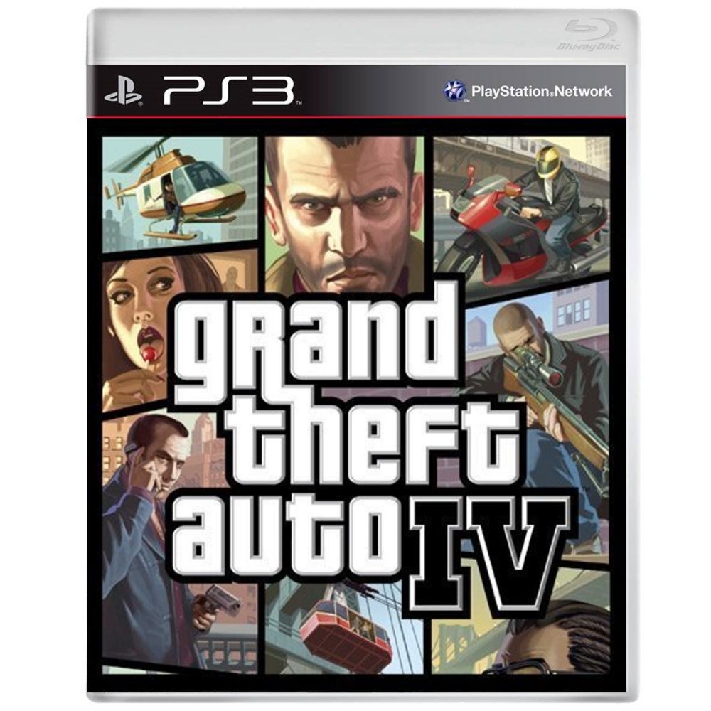 Jogo Grand Theft Auto iv: gta 4 - PS3 (Usado) em Promoção na Americanas