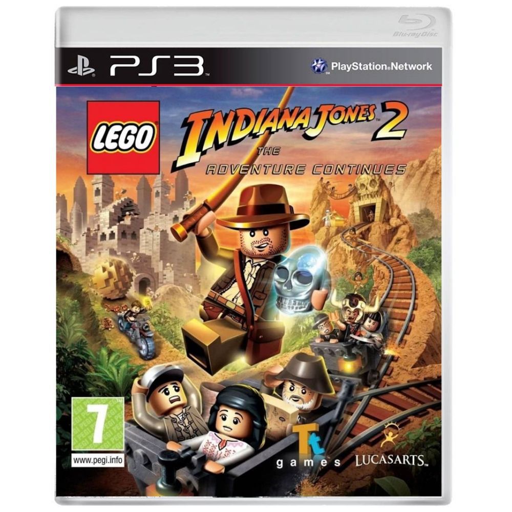 Jogo Lego Indiana Jones 2 A Aventura Continua PS3 Usado - Meu Game Favorito