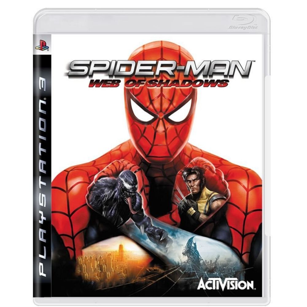 Jogo Spider Man Web Of Shadows PS3 Usado - Meu Game Favorito