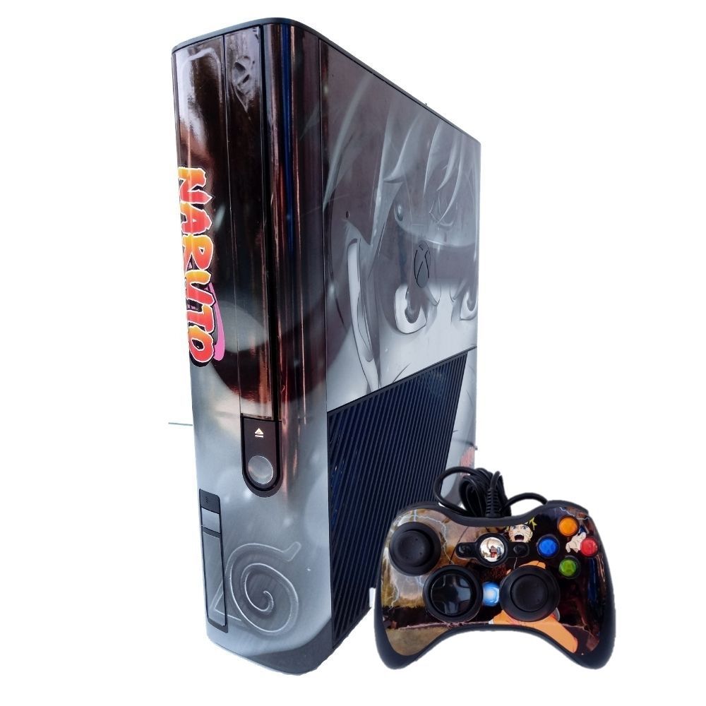 Console Xbox 360 Super Slim 4gb 2 Controles 1 Jogo - Usado