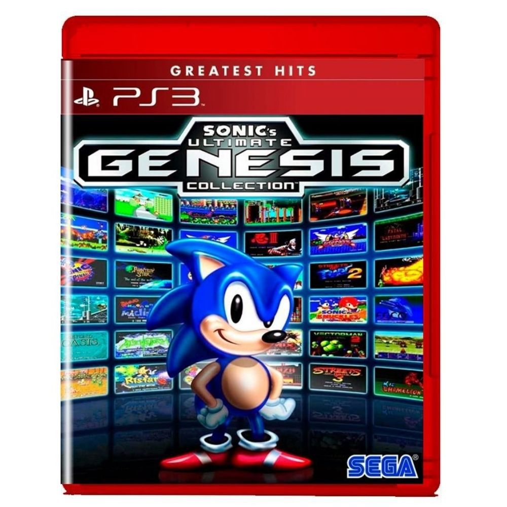 Jogo Sonic Ultimate Genesis Collection PS3 Novo - Meu Game Favorito