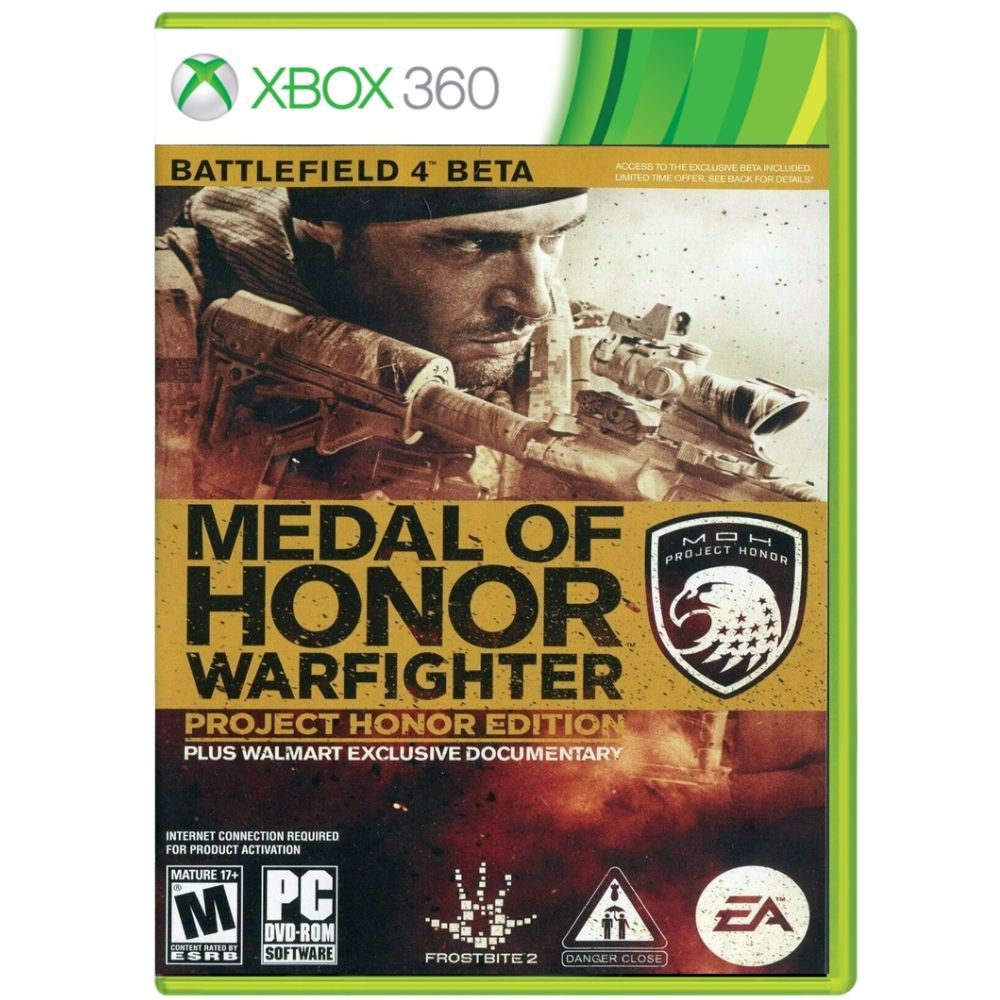 Jogo Medal Of Honor Limited Edition Beta Battlefield 4 Ps3