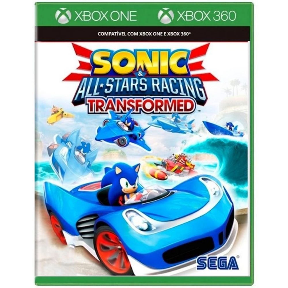 Jogo Sonic All Stars Racing Transformed Xbox One e 360 Novo - Meu Game  Favorito