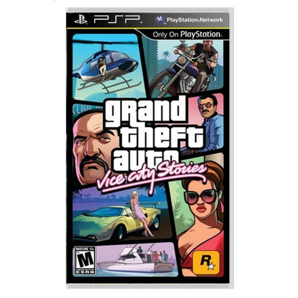 Jogo Grand Theft Auto Vice City Stories GTA PSP Usado - Meu Game