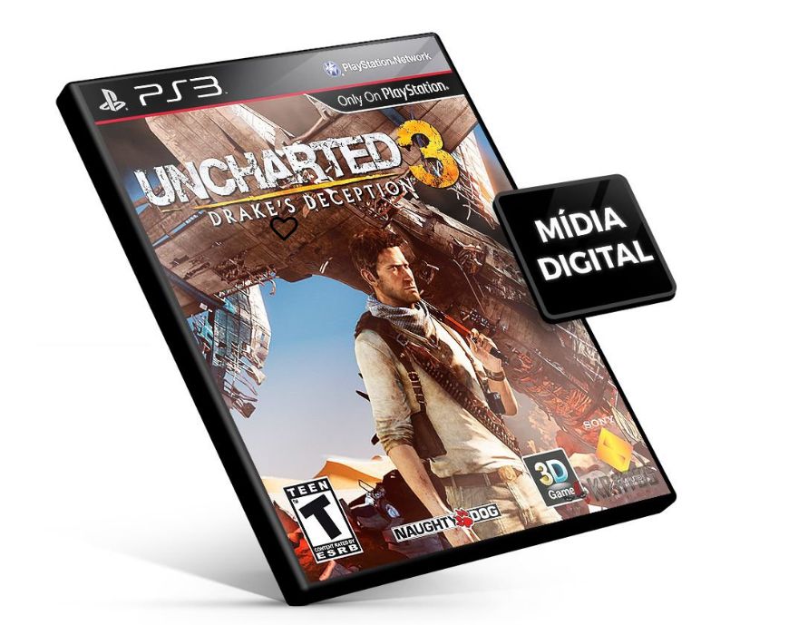 Jogo uncharted 3. drake deception s deception. Edição especial