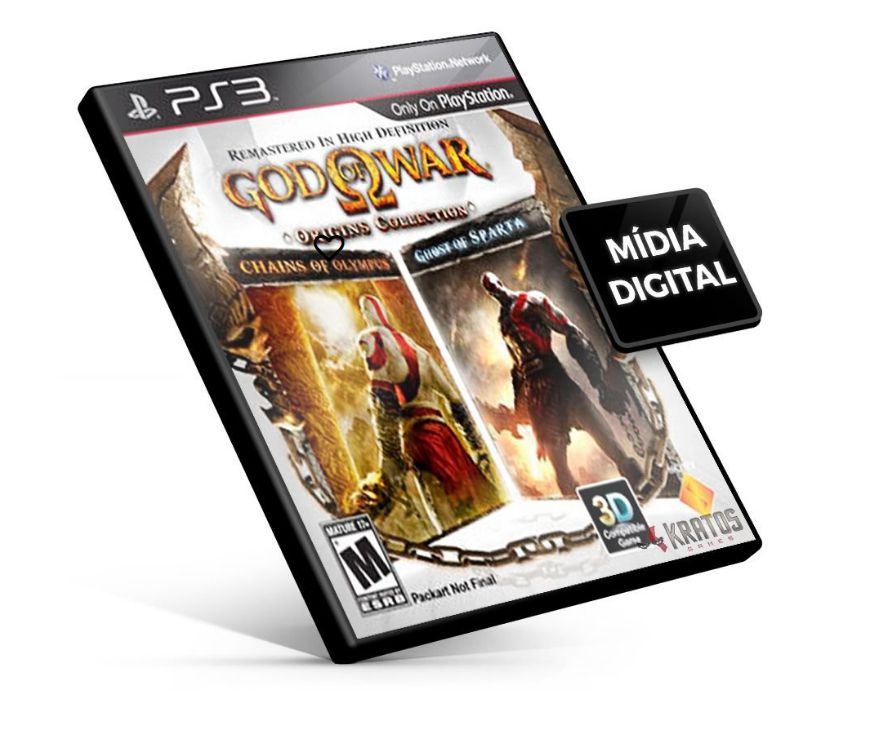 Jogo God of War Collection (Capa Reimpressa) - PS3 - Loja Sport Games