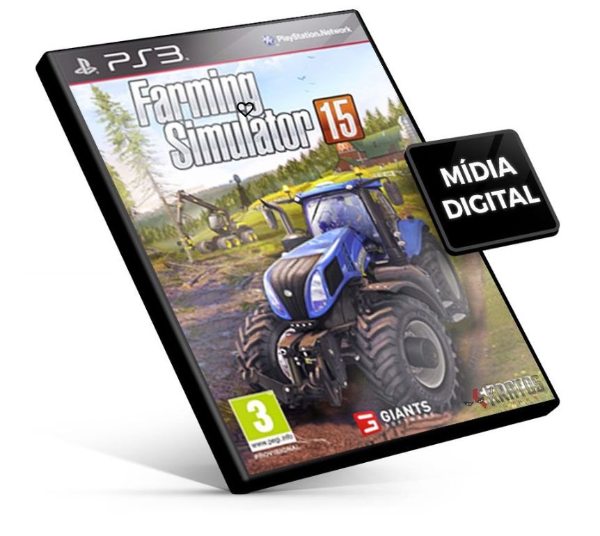 Jogo Farming Simulator 15 Ps4 Mídia Física Simulador Fazenda