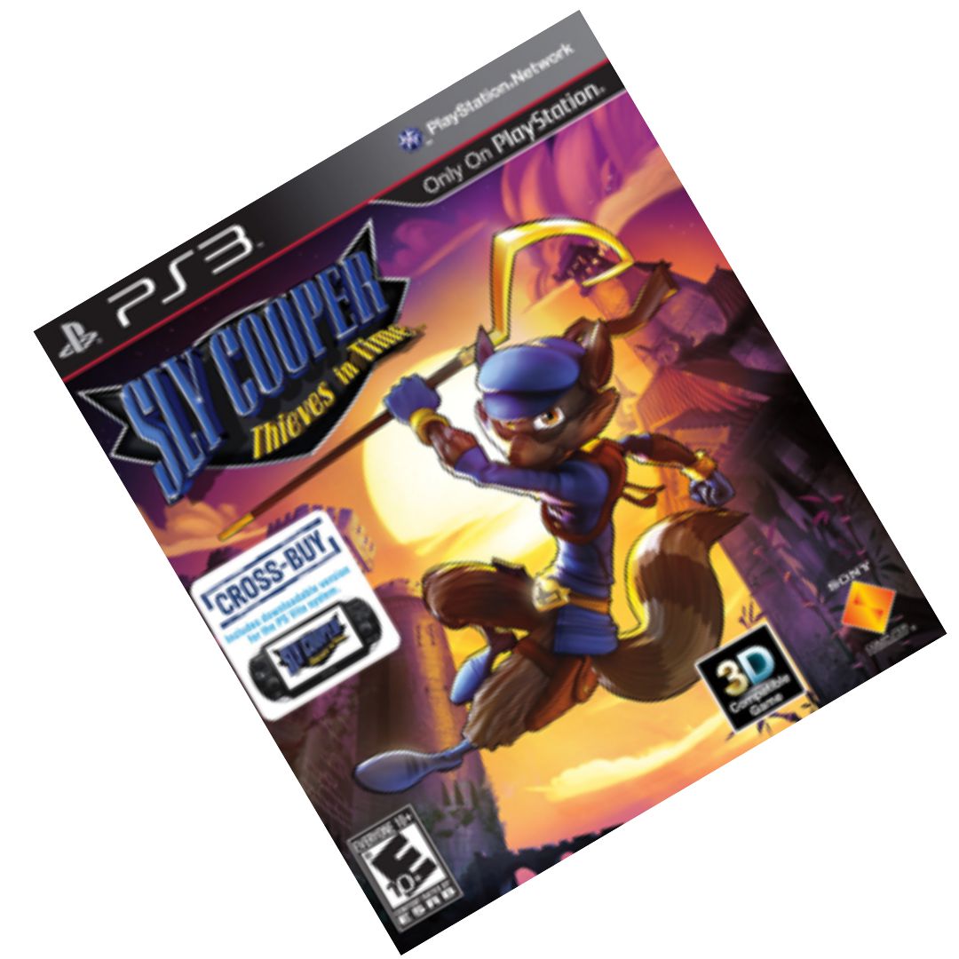 Sly Cooper Thieves In Time, Jogo Original Mídia Física Ps3