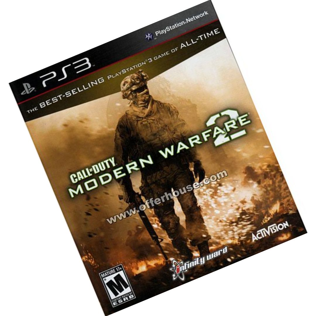 CALL OF DUTY MODERN WAREFARE 2 COD MW2 PS3 PLAYSTATION 3