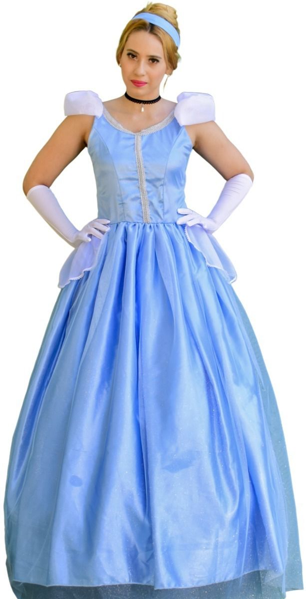 Fantasia Cinderela Super Luxo - Multifantasias  Vestidos de princesa da  disney, Fantasia cinderela, Fantasias infantis