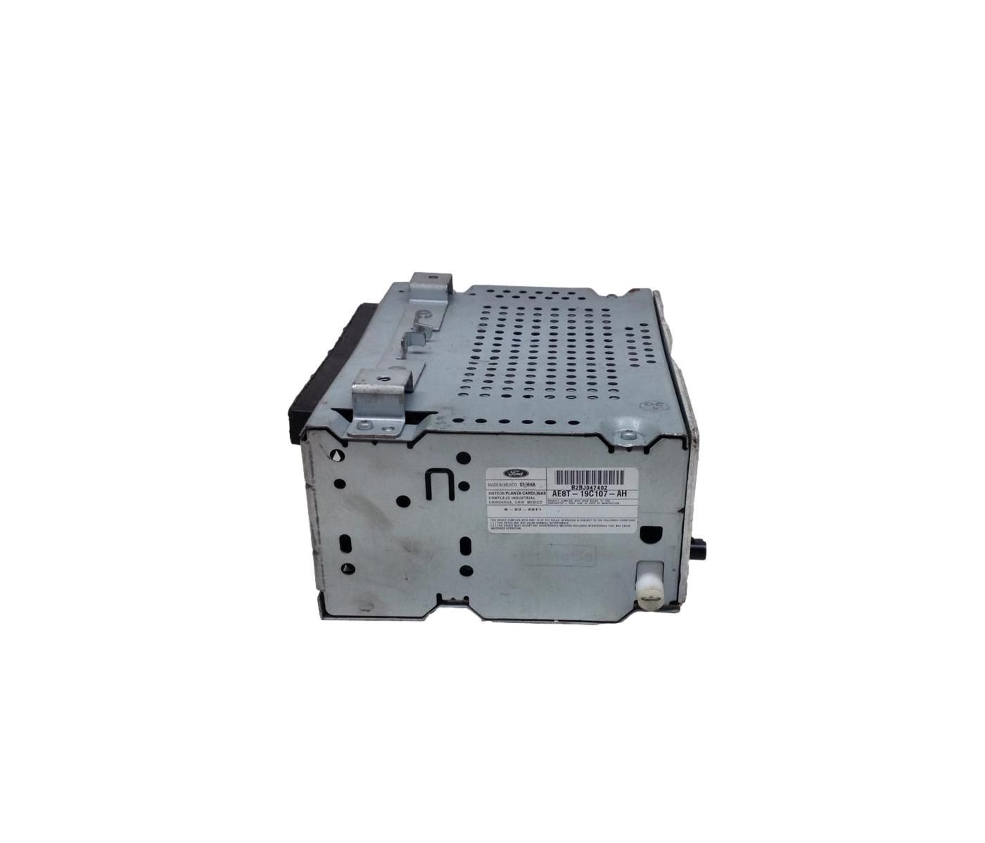 Rádio CD Player Ford Fiesta 2011 AE8T19C107AH G Santos pecas e serviços ME