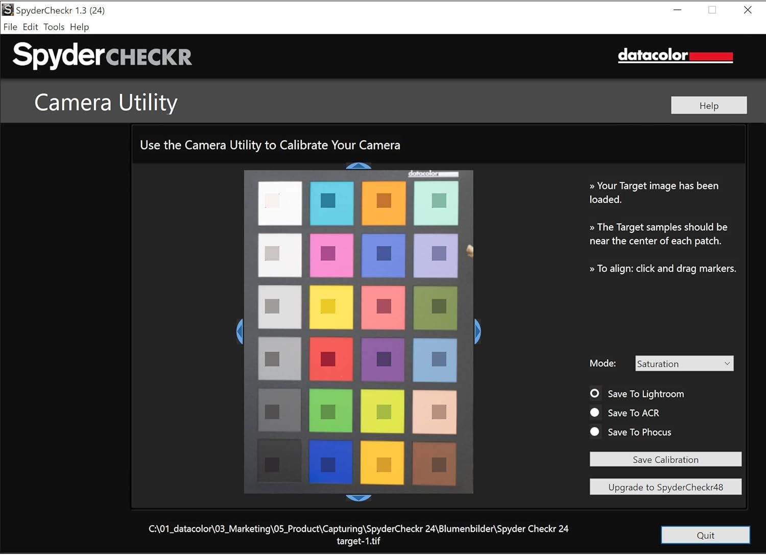 Data Color Check Datacolor SpyderCHECKR 24 - Calibrador de Cores Profissional ...