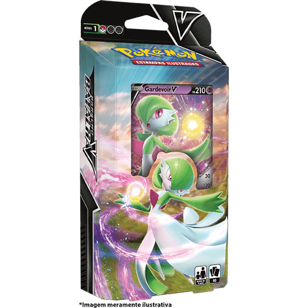 Deck Pokémon Baralho Batalha V Gardevoir V - Fenix GZ - 16 anos no mercado!