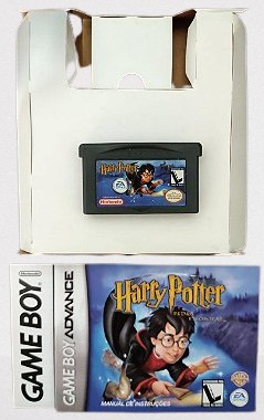 Harry Potter e a Pedra Filosofal Game Boy Advance (USADO) - Fenix GZ ...