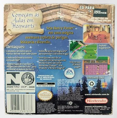 Harry Potter e a Pedra Filosofal Game Boy Advance (USADO) - Fenix GZ ...