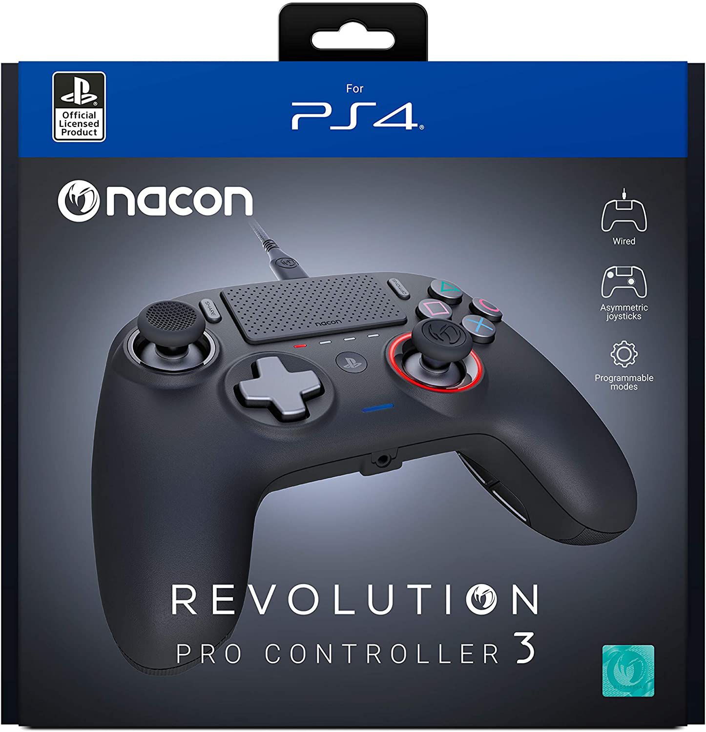 Controle playstation 4 pro nacon revolution unlimited nacon call