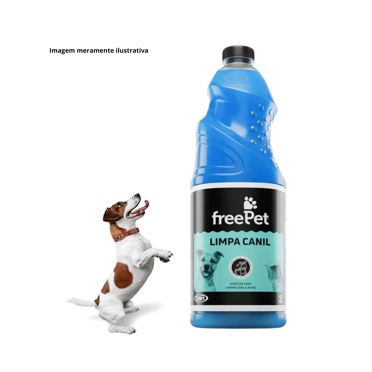 FREE PET LIMPA CANIL 2L - Casa Limpa Produtos de Limpeza