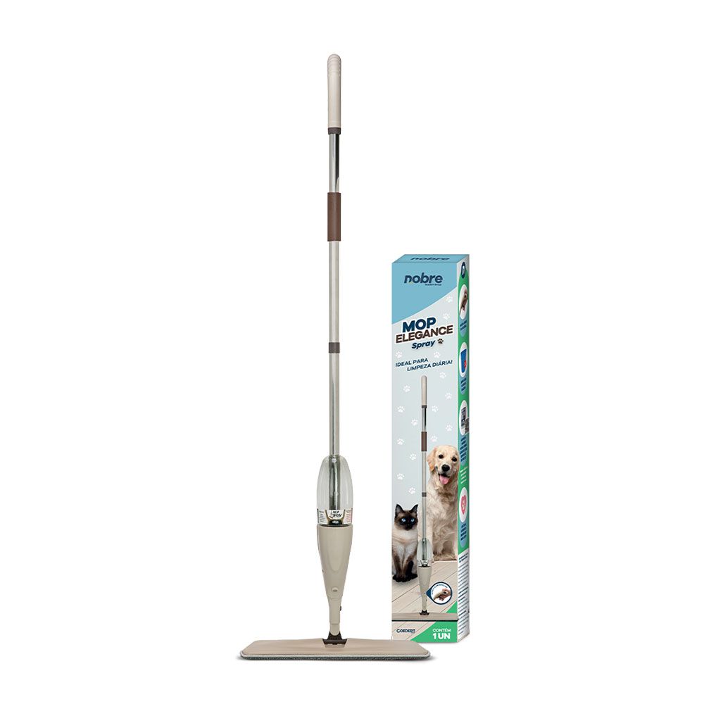Mop spray elegance (c/ reservatorio 300ml) versao PETS - Nobre - Casa Limpa  Produtos de Limpeza