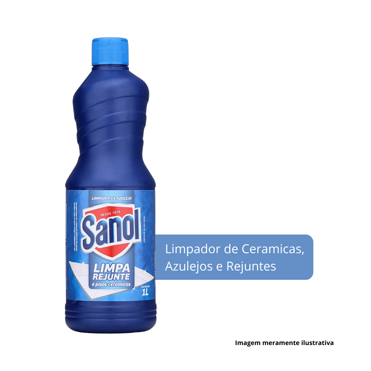 rezenerate NanoCleanser 青 Limpa Rejunte e Piso Ceramico Sanol 1L - Casa Limpa Produtos de