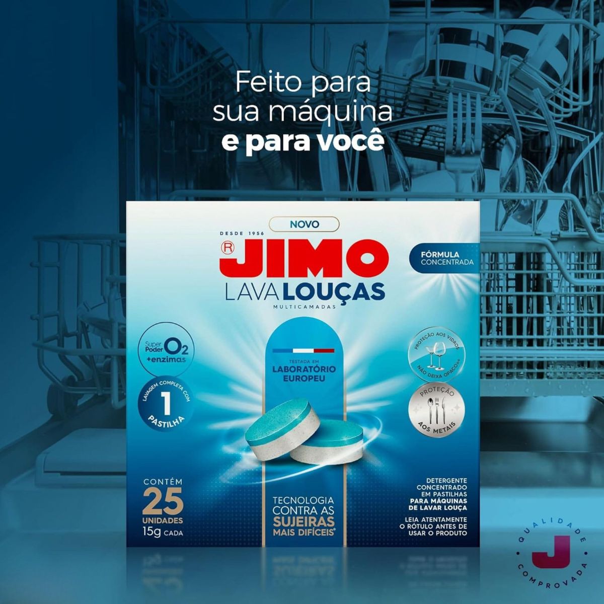 Lava - Louca Multicamadas C/25 Pastilhas 15g Jimo - Casa Limpa