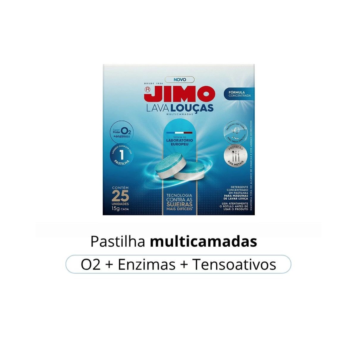 Lava - Louca Multicamadas C/25 Pastilhas 15g Jimo - Casa Limpa