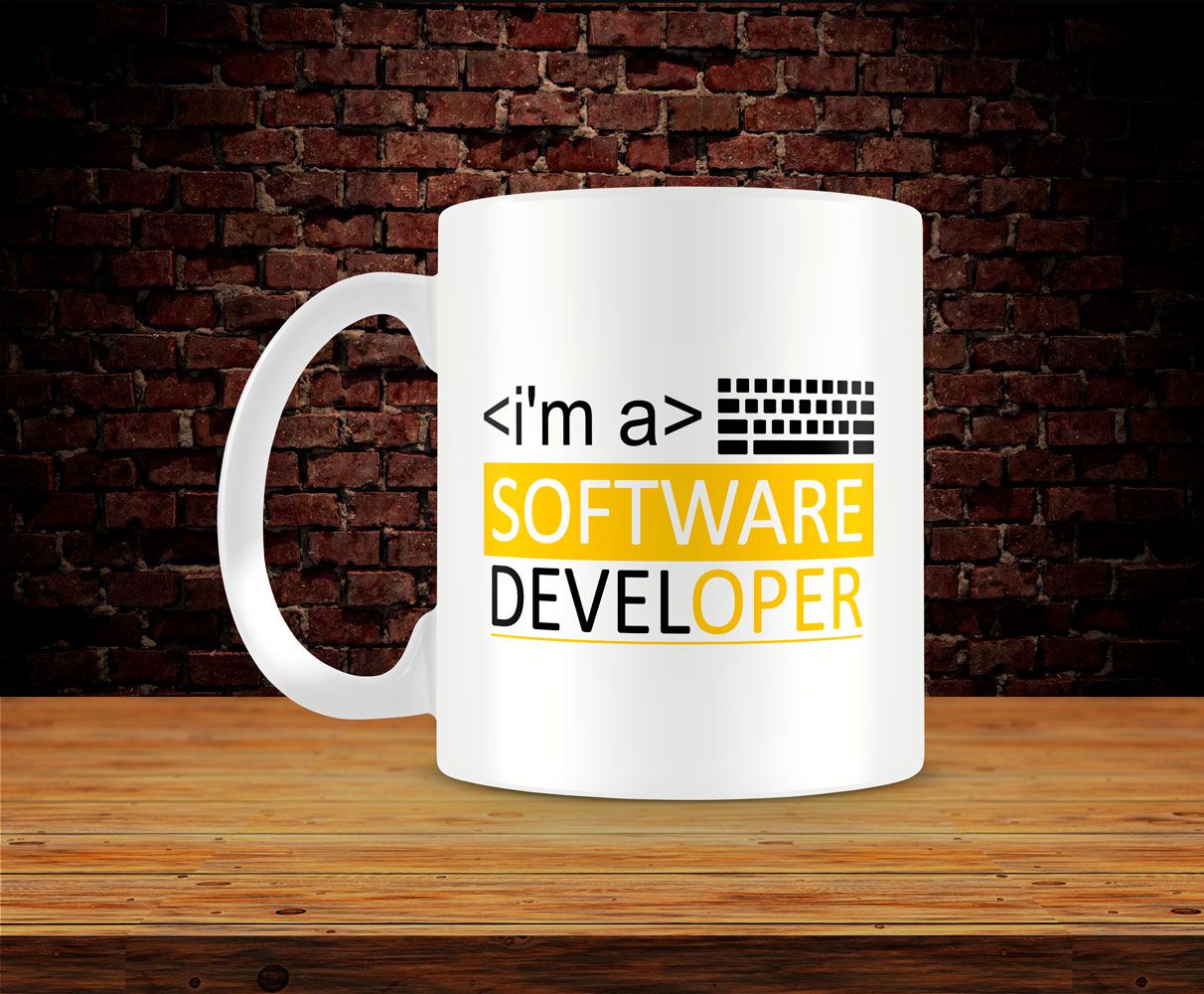 Caneca I'm a Software Developer - Artgeek - Loja Nerd de Decoração e ...