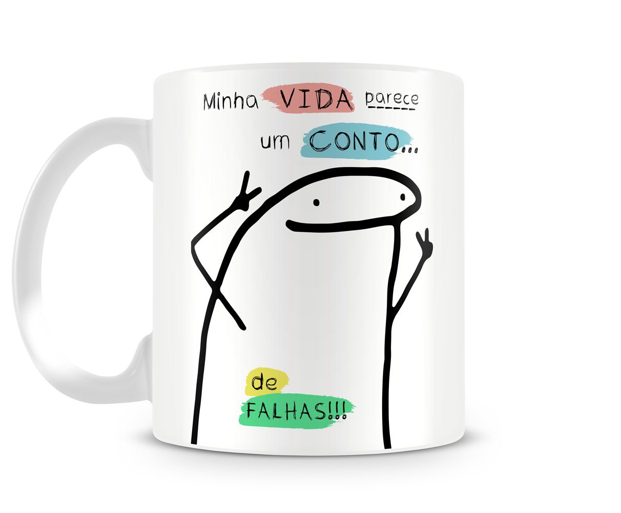 Caneca meme flork é sobre isso e tá tudo bem - Artgeek - Loja Nerd de  Decoração e Presentes do Mundo Geek