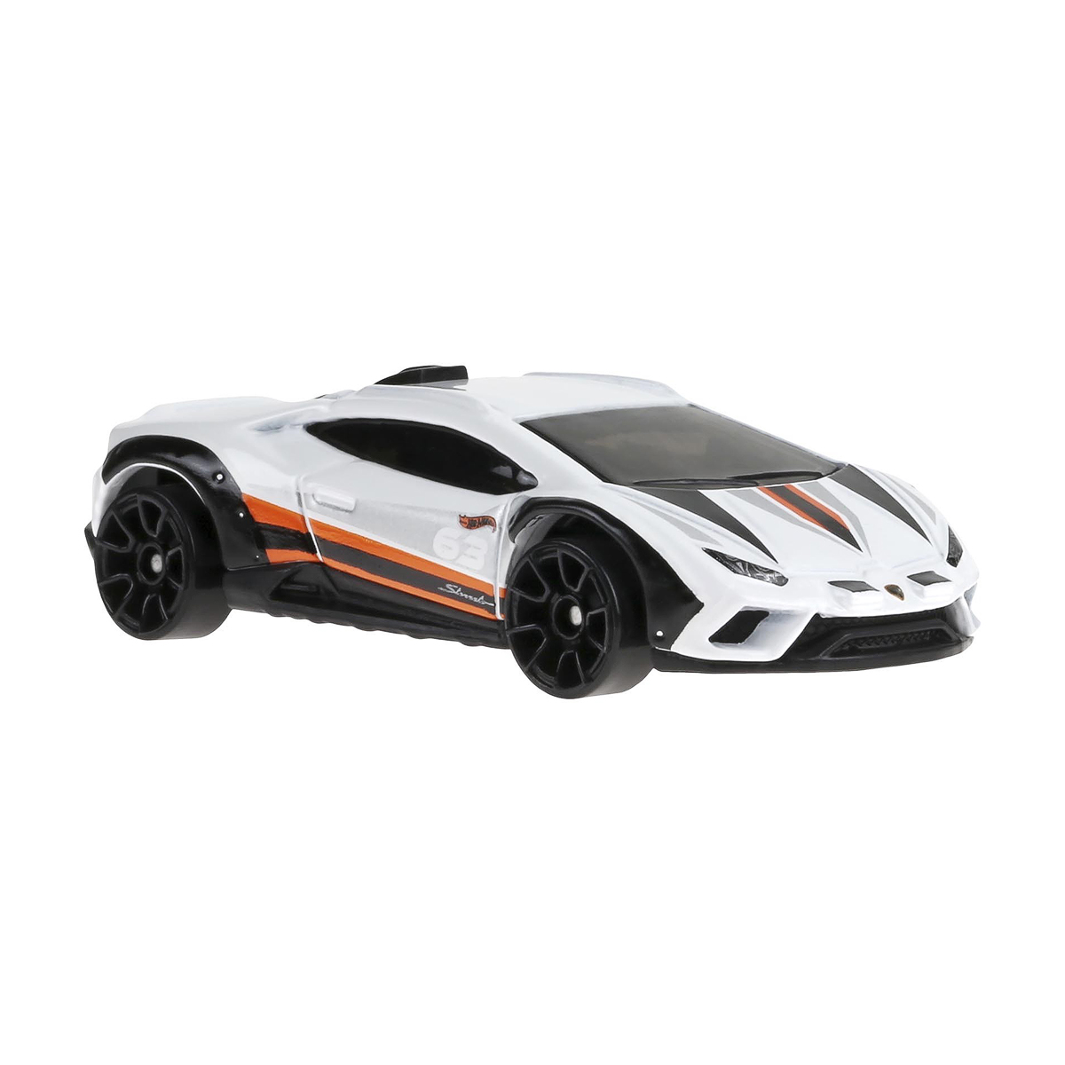 Carrinho Hot Wheels Lamborghini Huracán Sterrato Branca Lote C