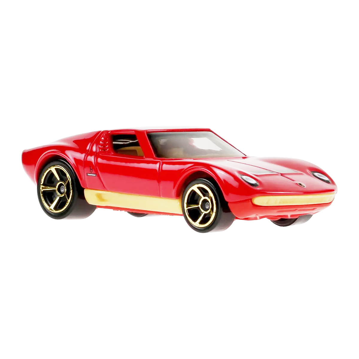 Carrinho Hot Wheels 71 Lamborghini Miura SV Vermelho 2025 Lote D