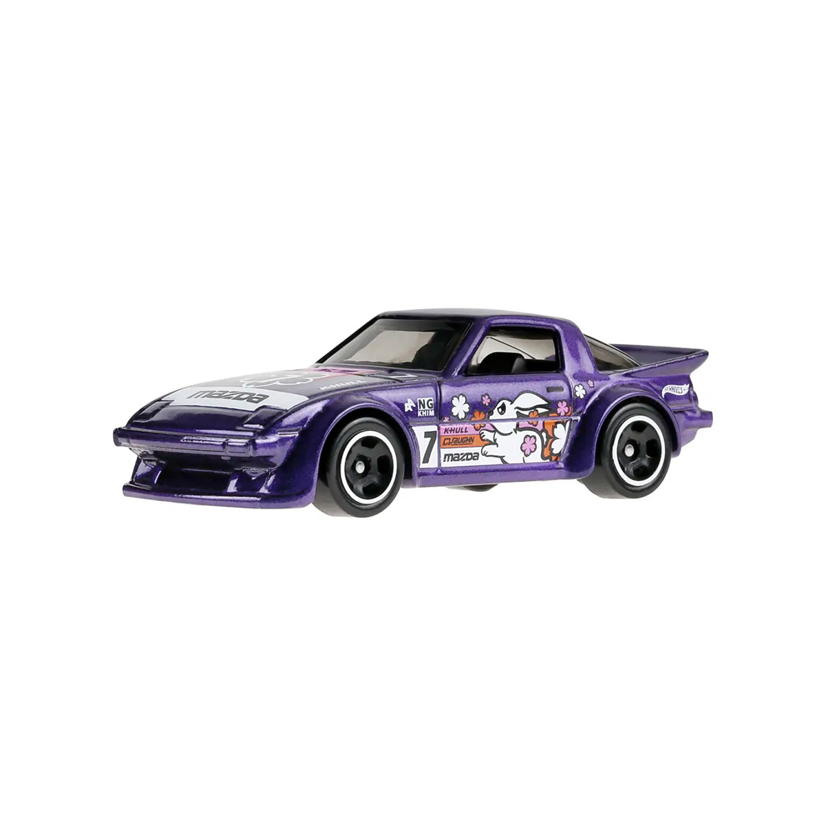 Carrinho Hot Wheels Mazda RX-7 Roxo 2026 Lote C JJJ29 2/10 - Paulo