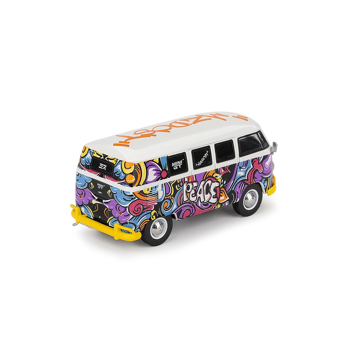 MINIGT MIZU DIECAST リバティウォーク3台セット Mini GT #1191 Volkswagen T1 Microbus Mizu Design - Paulo da Venda
