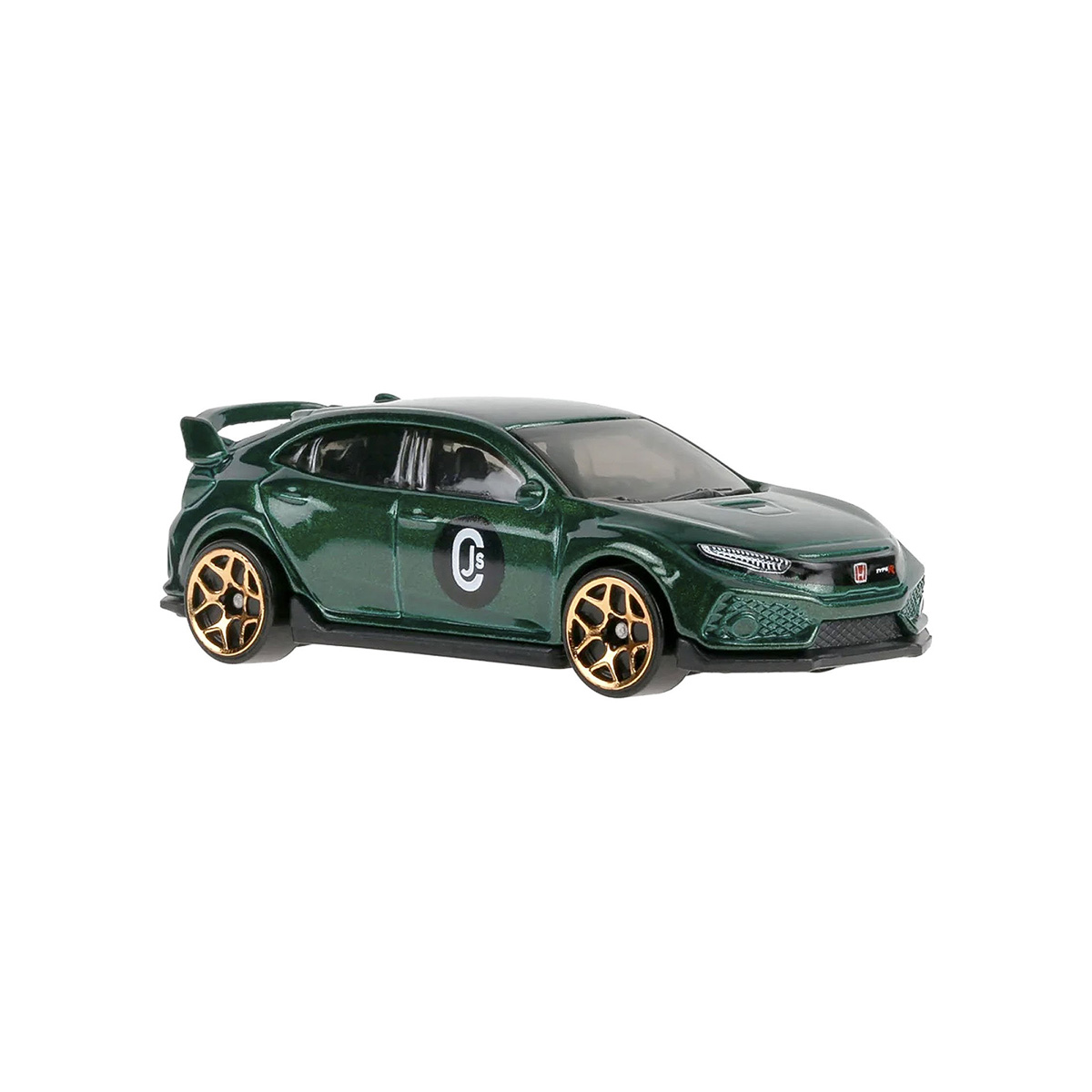Carrinho Hot Wheels 2018 Honda Civic Type R Verde 2026 Lote F