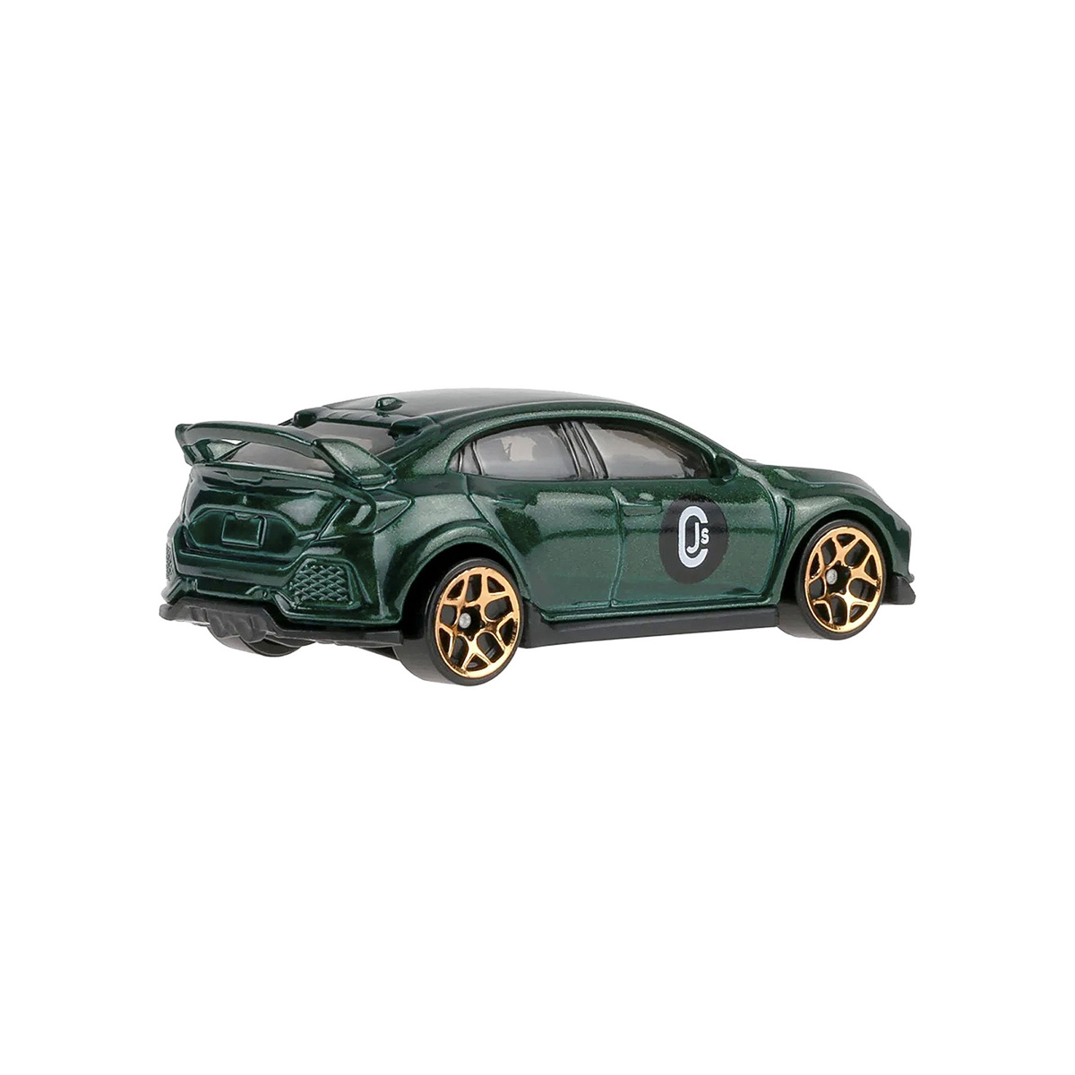 Carrinho Hot Wheels 2018 Honda Civic Type R Verde 2026 Lote F