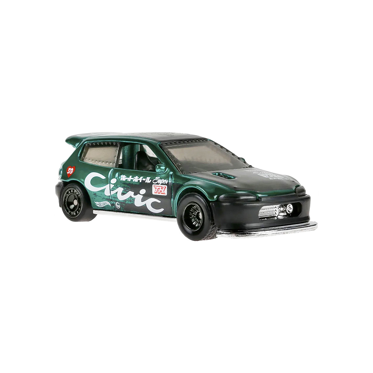 ミニカー Hotwheels 2026 STH Honda Civic Custom Carrinho Hot Wheels Honda Civic Custom STH 2026 Lote F JJM20 8/10