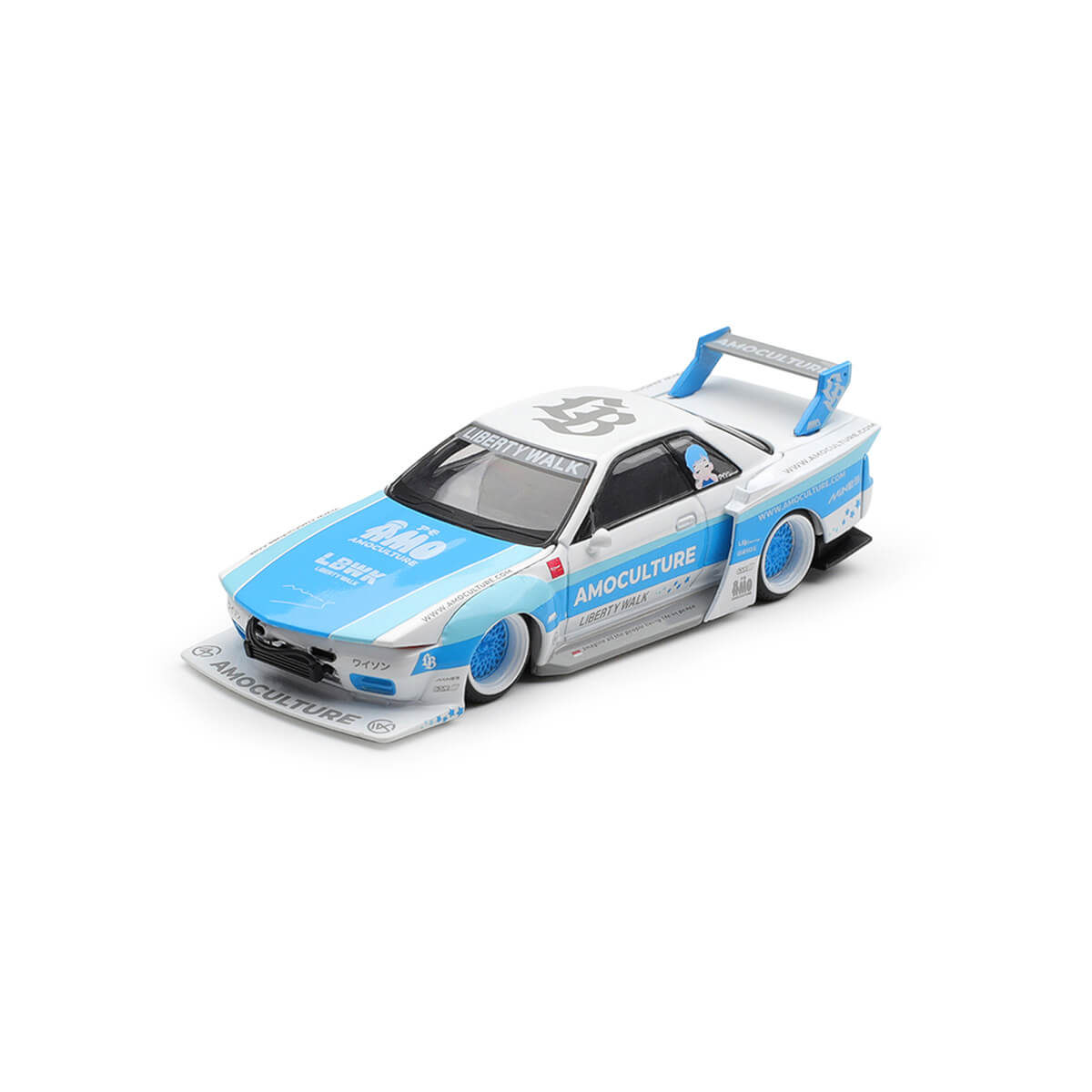 Mini GT #1238 Nissan Skyline GT-R (R32) LBWK Kaido Works