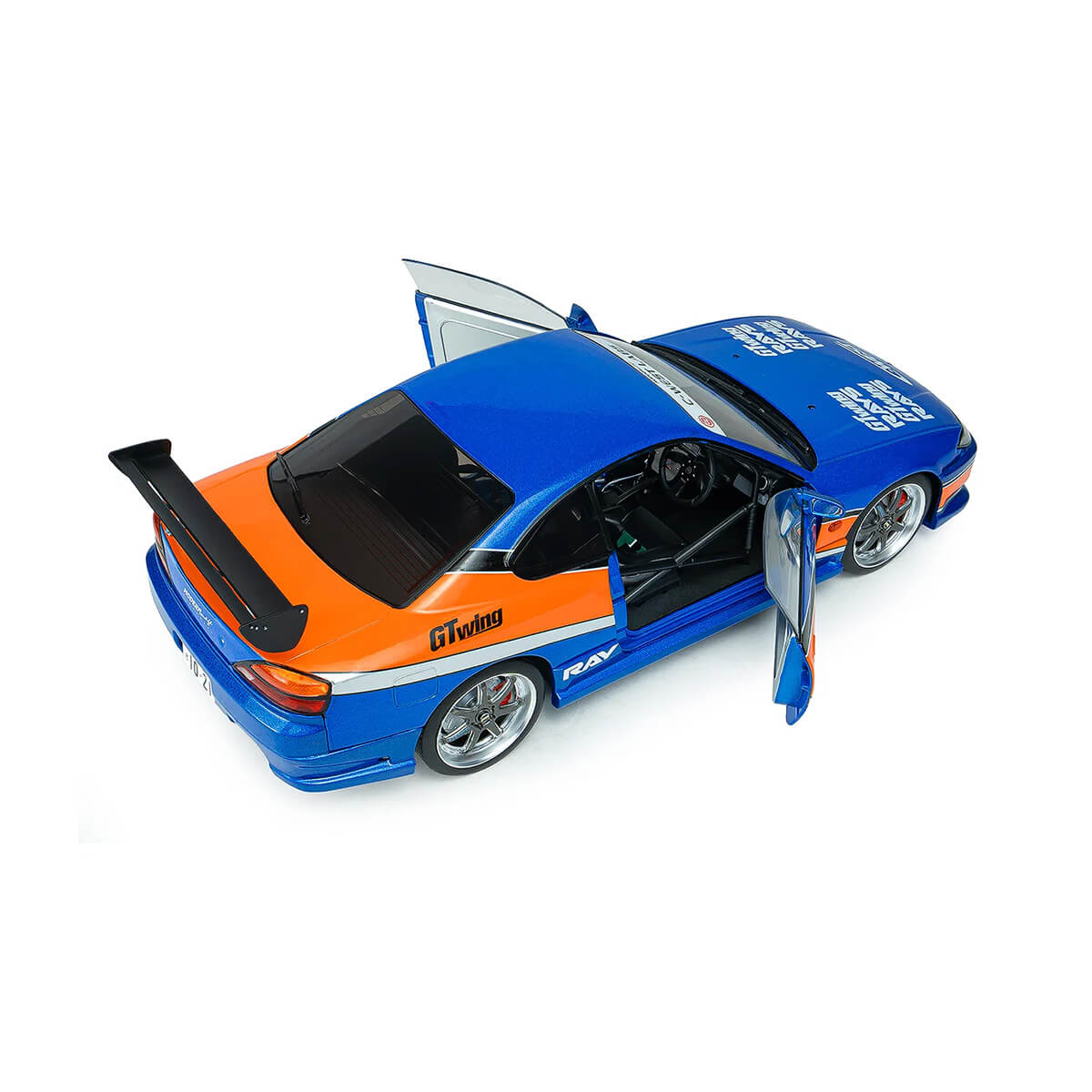 Solido Nissan Silvia S15 SPEC-S Monalisa Velozes Furiosos 3 Tokyo