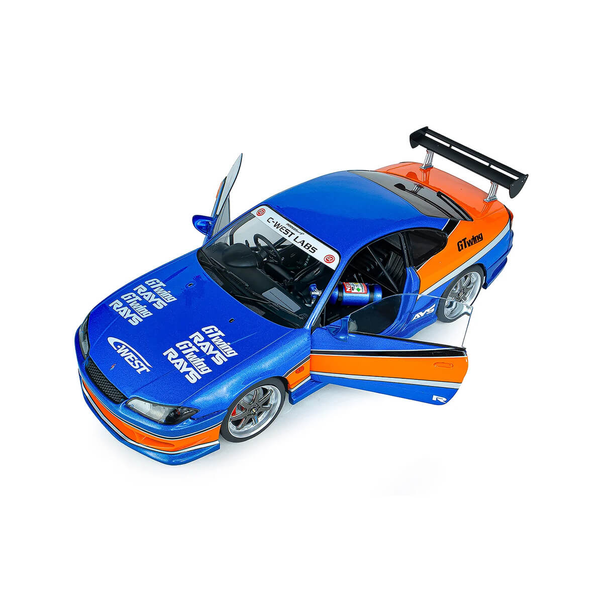 Solido Nissan Silvia S15 SPEC-S Monalisa Velozes Furiosos 3 Tokyo