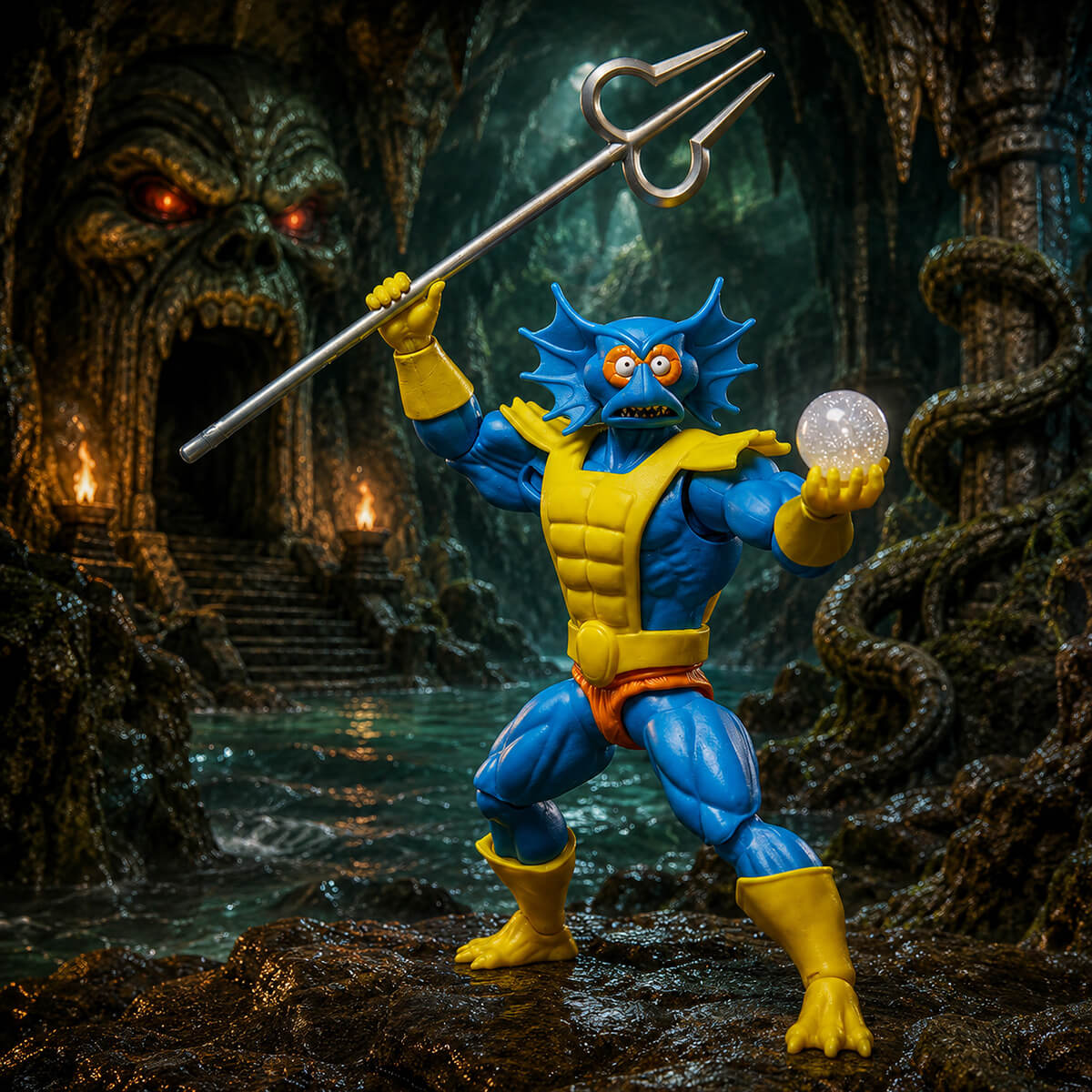 Action Figures MOTU Cartoon Collection Mer-Man HYD31 - Paulo da