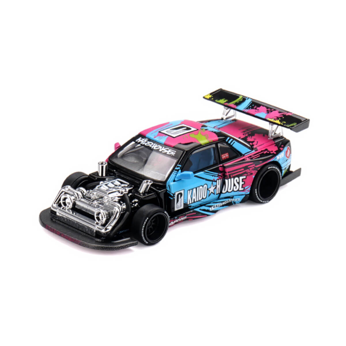 Mini GT Kaido House #284 Nissan Silvia S13-R Kaido Splash V1