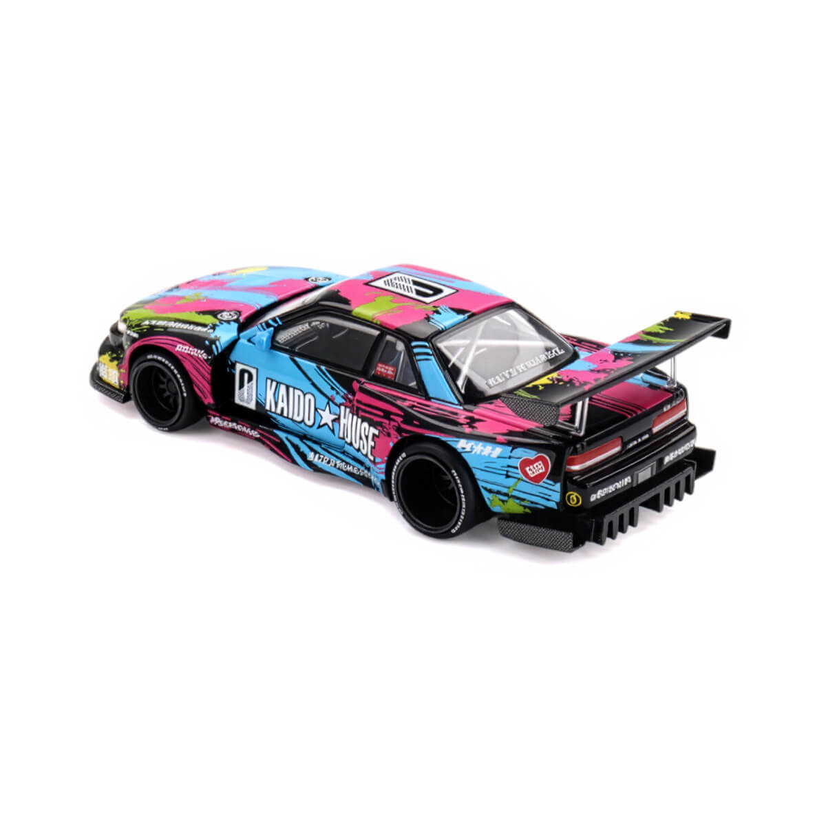 Mini GT Kaido House #284 Nissan Silvia S13-R Kaido Splash V1