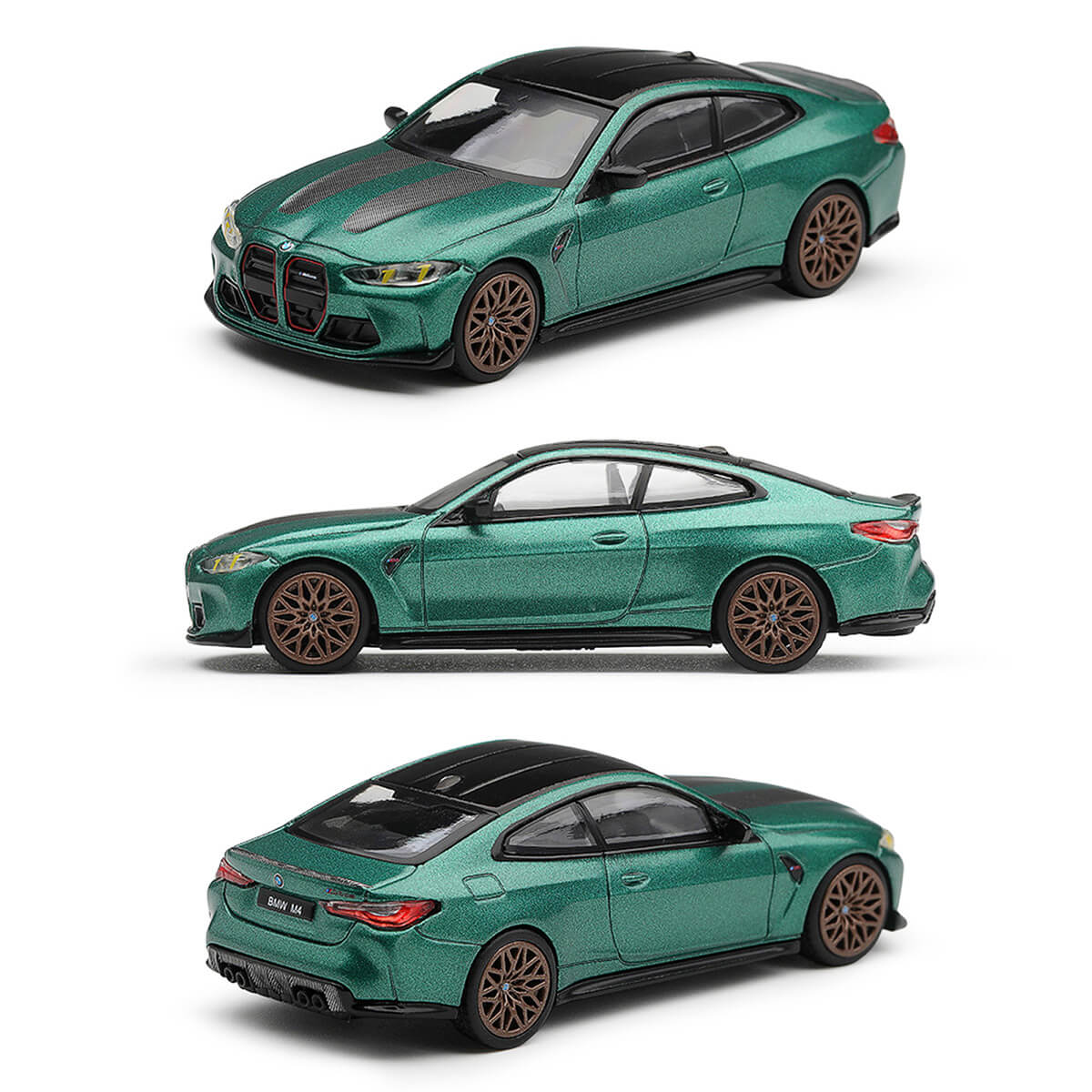 Mini GT #1328 BMW M4 CS Frozen Isle of Man Green Metallic - Loja