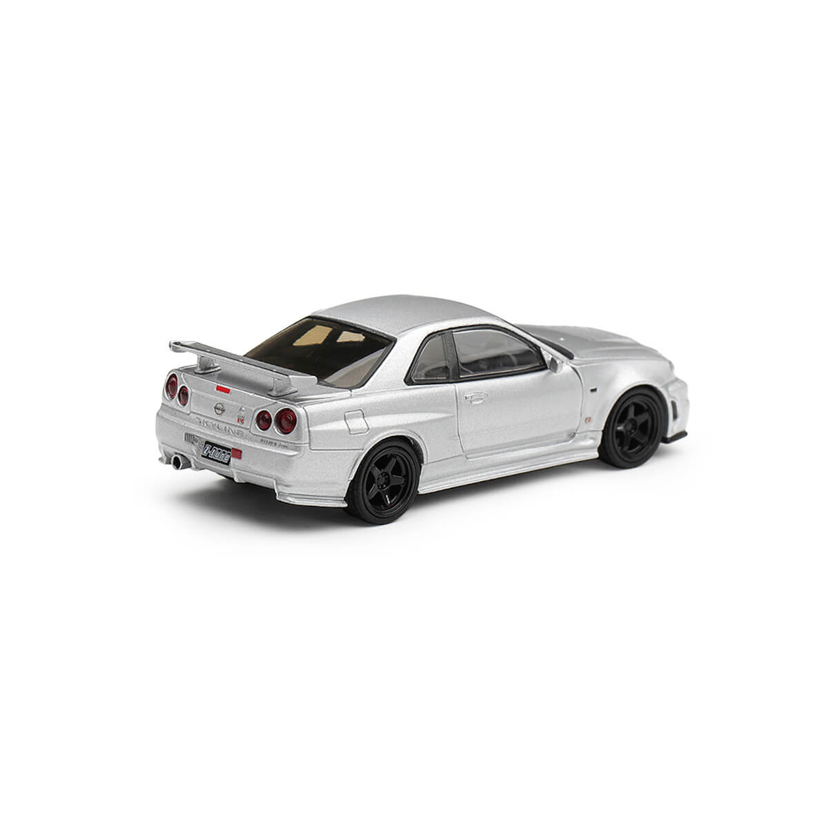 Mini GT #1329 Nissan NISMO R34 GT-R Z-Tune Silver - Loja Paulo da Mini GT #1329 Nissan NISMO R34 GT-R Z-Tune Silver - Loja Paulo da