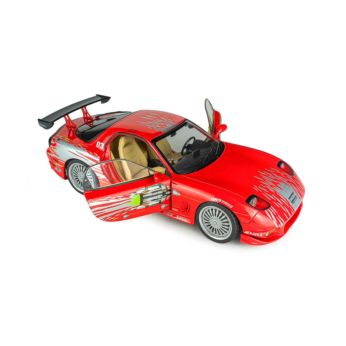 Solido 1/18 マツダRX-7 Solido Mazda RX-7 FD3S Dominic Toretto Velozes e Furiosos 1 1:18