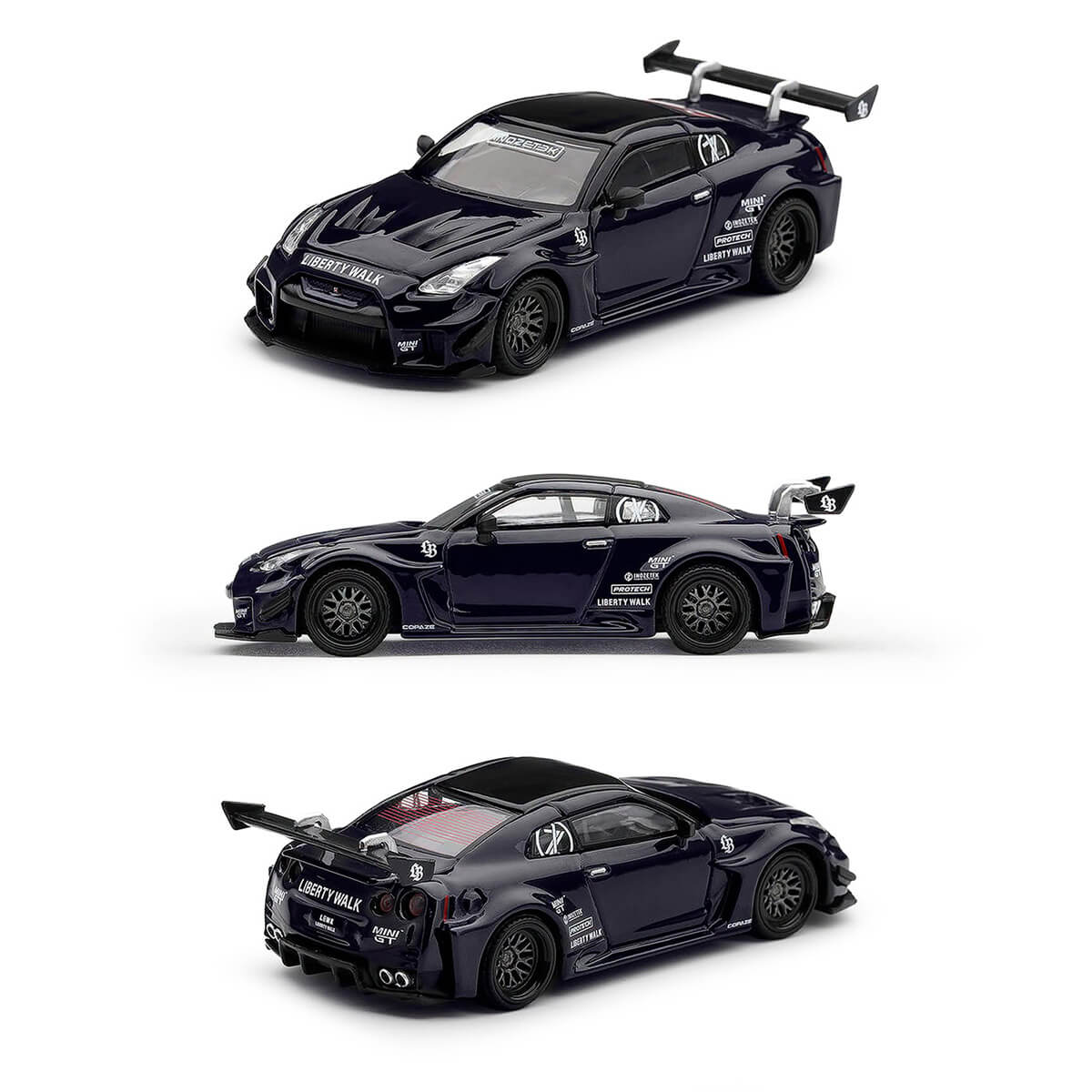 PRÉ-VENDA Mini GT #1352 LB-Silhouette Works GT Nissan 35GT-RR Ver