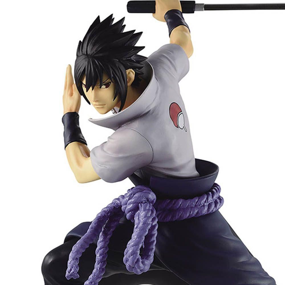 Figura Naruto - Sasuke Uchiha Vibration Stars Bandai em Promoção