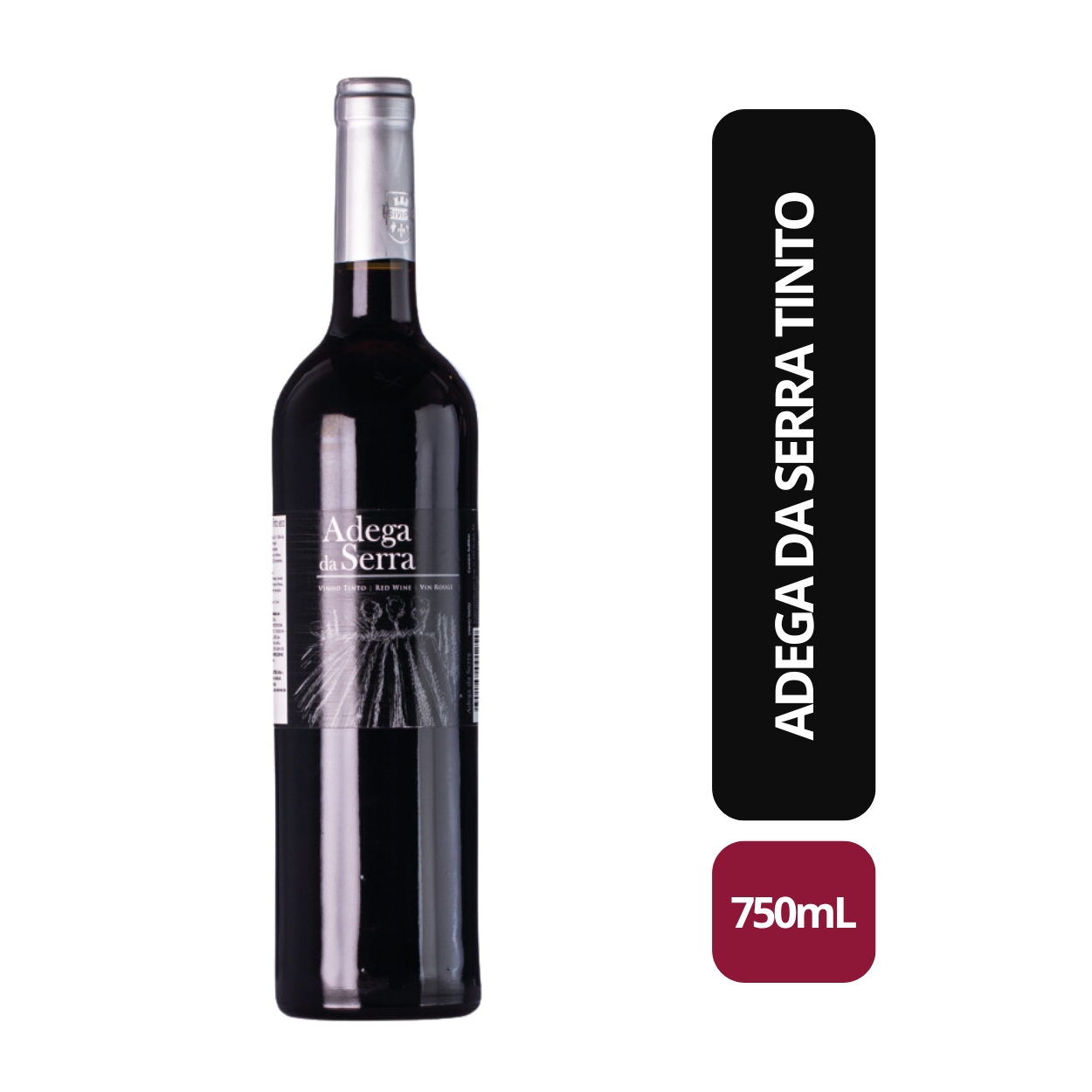 Vinho Adega da Serra Tinto - 750ml - Bebida In Box