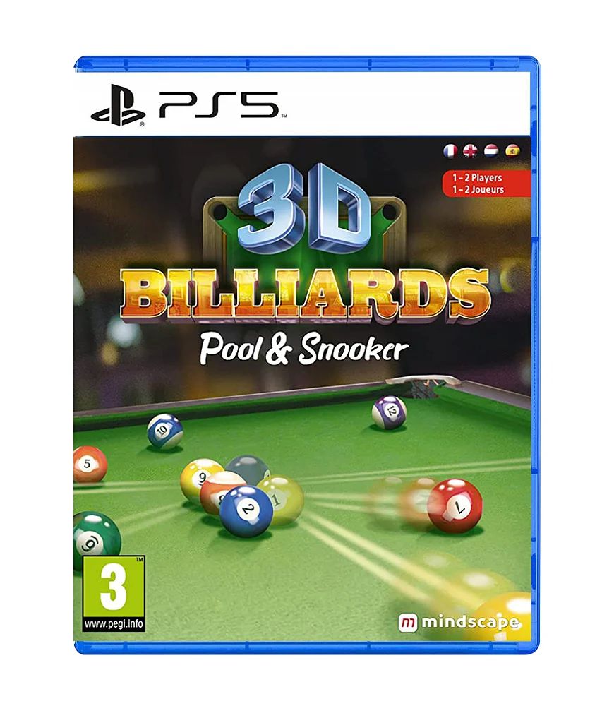 3D BILLIARDS: POOL & SNOOKER - PS5 - MOOVE GAMES